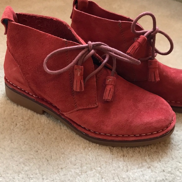 Hush Puppies Burnt Orange Ankle Boot - Picture 2 of 8